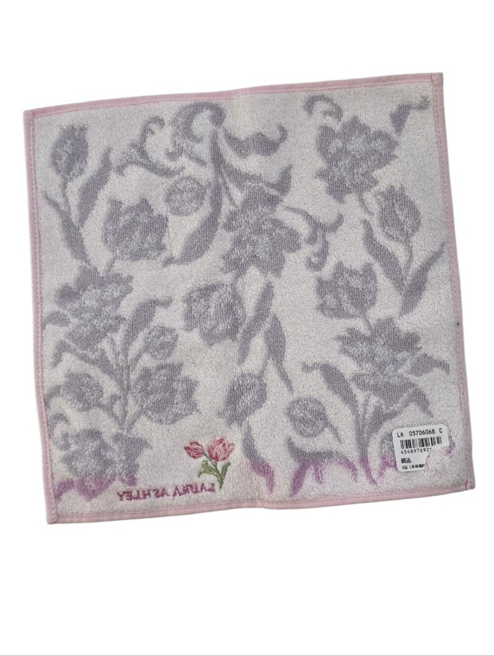 Laura Ashley Japan Floral Mini Towels Washcloths Set of 3 New With Tags - Picture 4 of 12